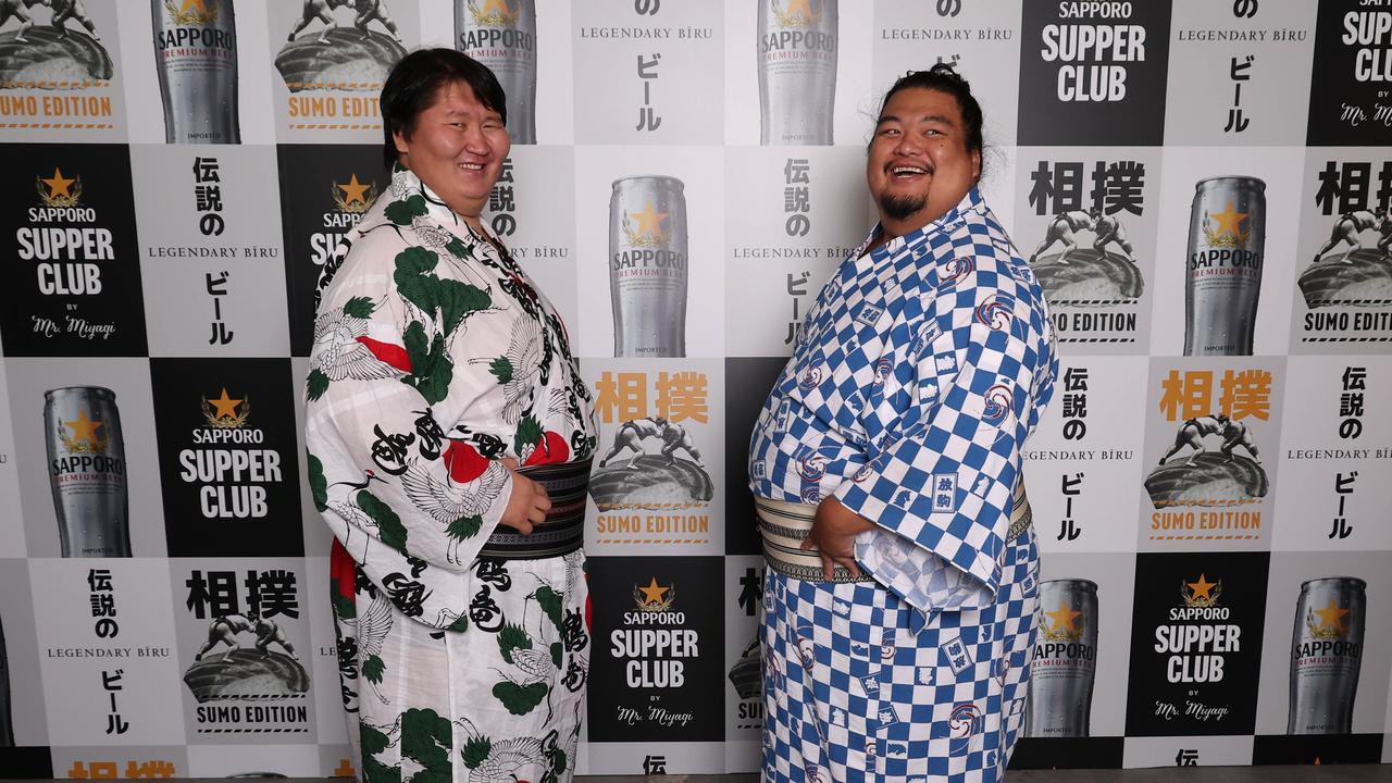 sumo wrestlers