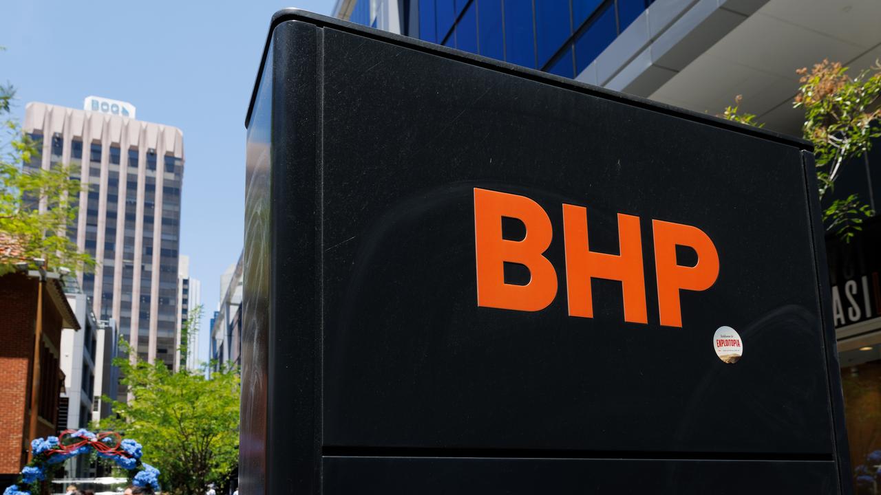 BHP signage (file image)