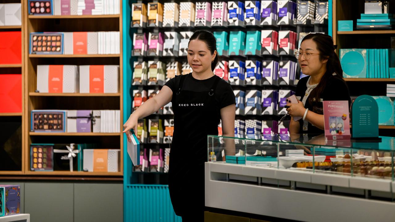 A female retail worker (file image)