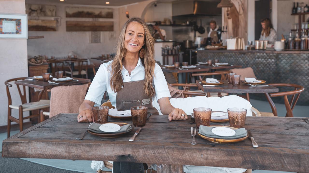 Mindy Woods at her restaurant Karkalla, in Byron Bay