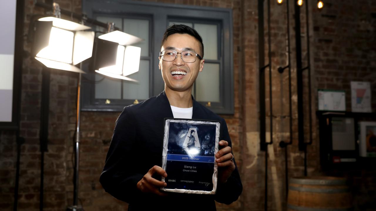 Miles Franklin recipient Siang Lu