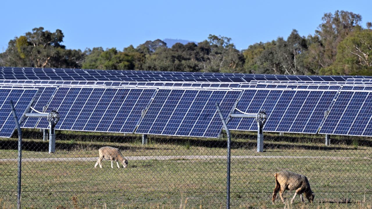 The Williamdale Solar Farm, south of Canberra.