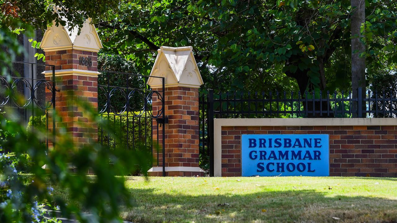 A general view of Brisbane Grammar School