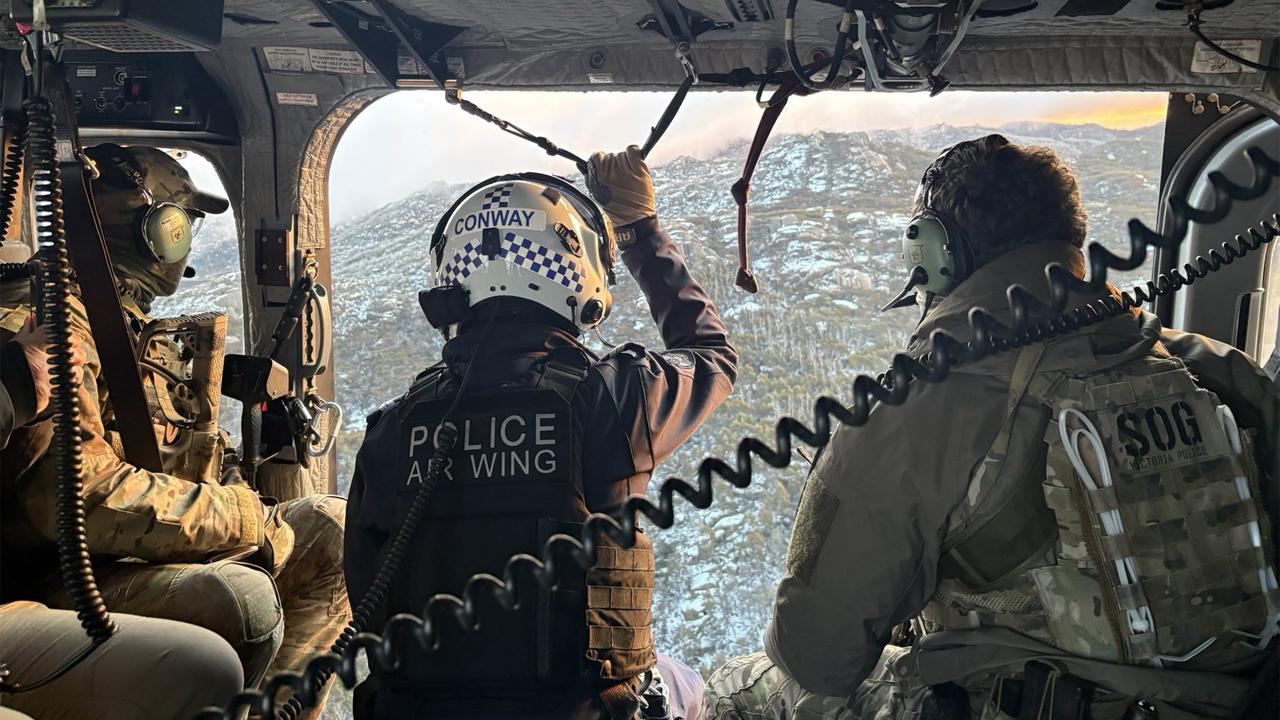 Police search