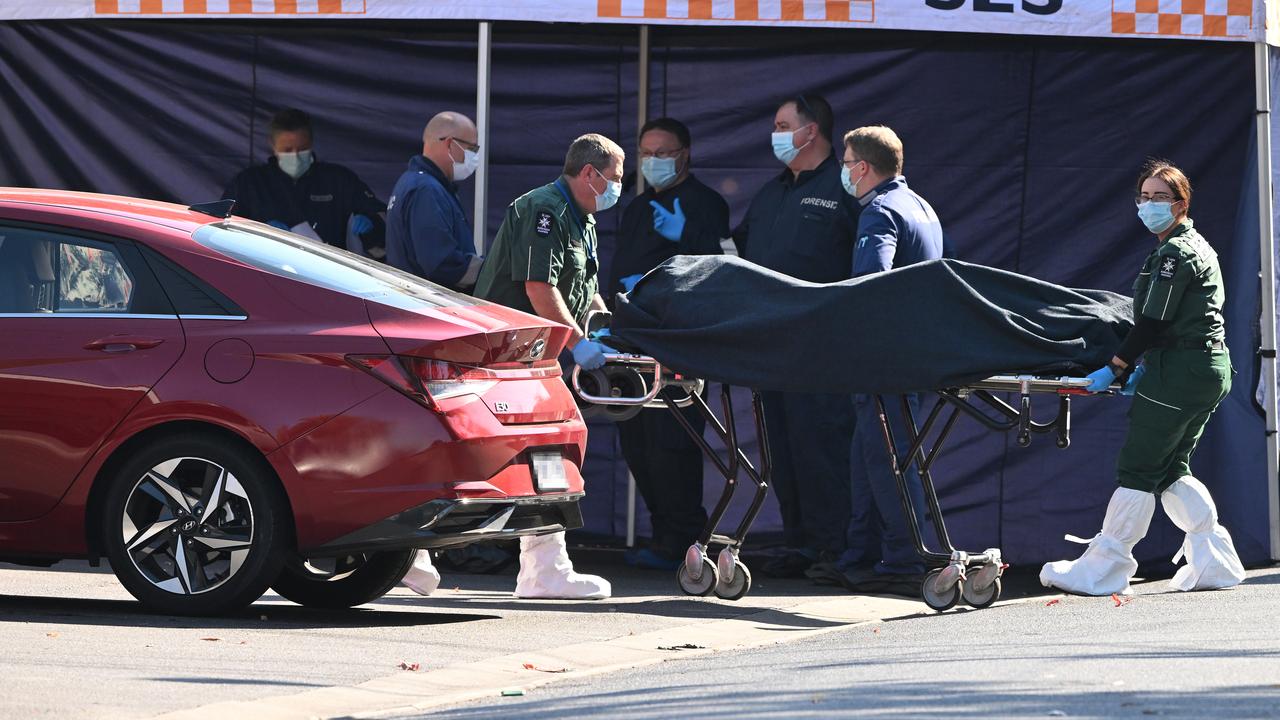 The homicide scene (file)