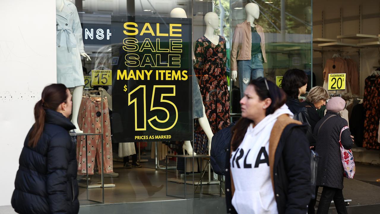 Shoppers in Melbourne (file image)