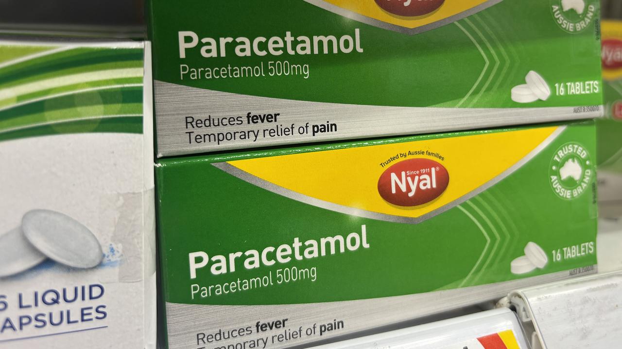 Paracetamol packets (file image)