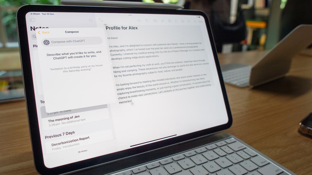 Apple had added AI tools to its computers, phones and tablets