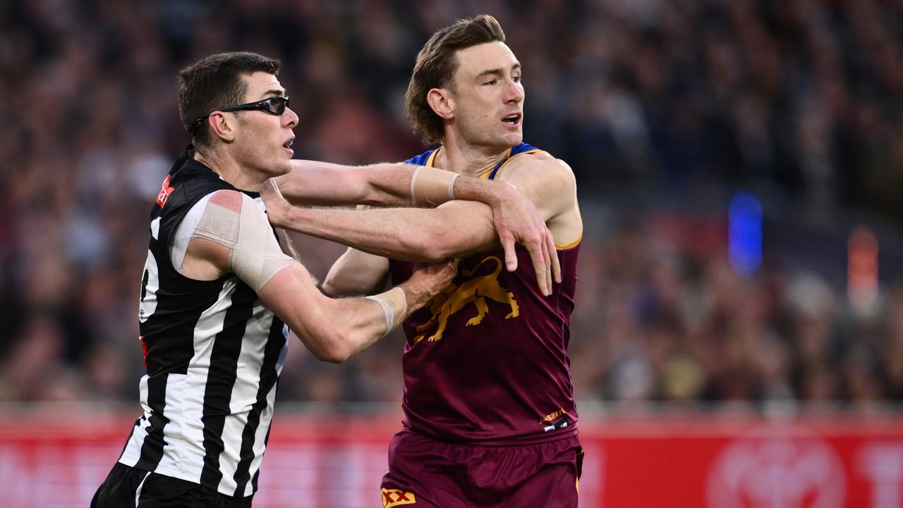 (L-R) Mason Cox and Harris Andrews.