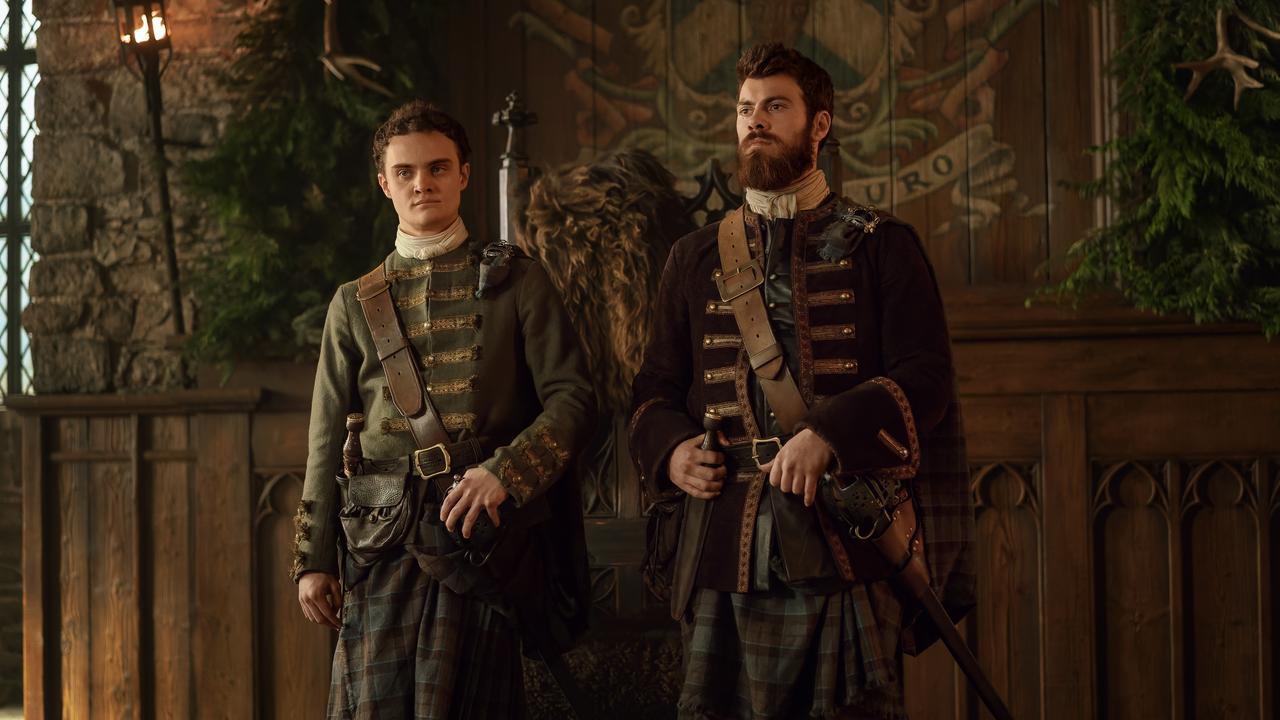 Australian-born actor Sam Retford, alongside Colum MacKenzie