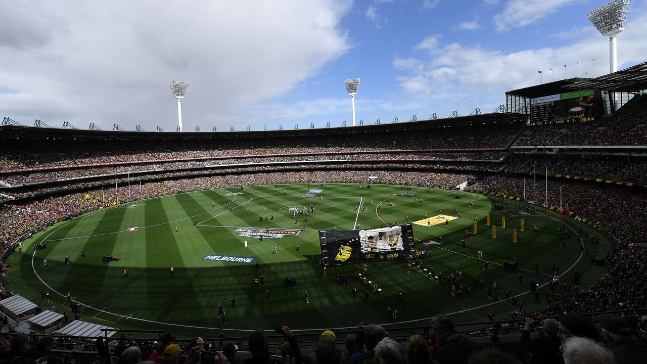 The MCG on grand final day