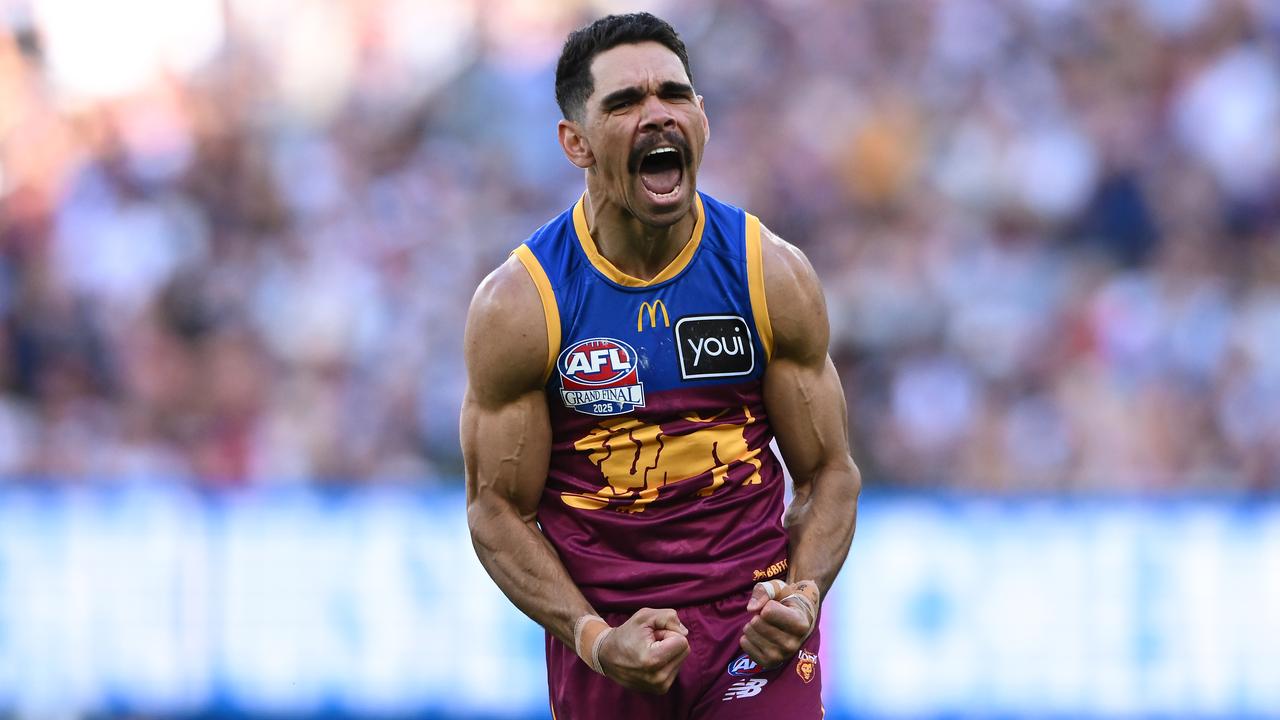 Livewire Lion forward Charlie Cameron lets out a roar.
