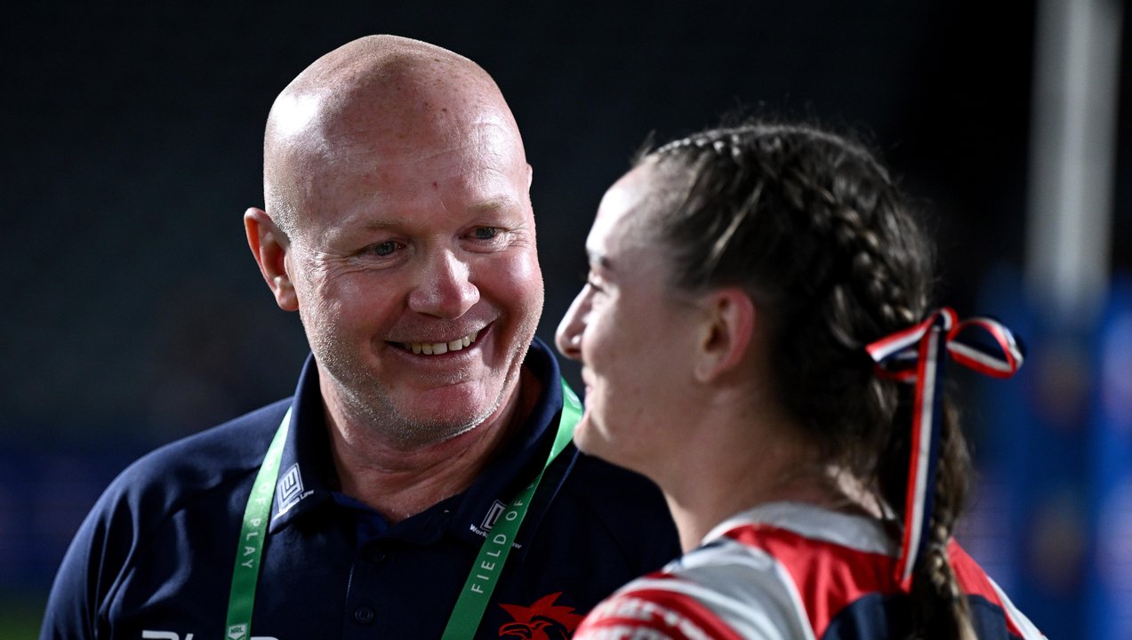 John Strange with Brydie Parker.