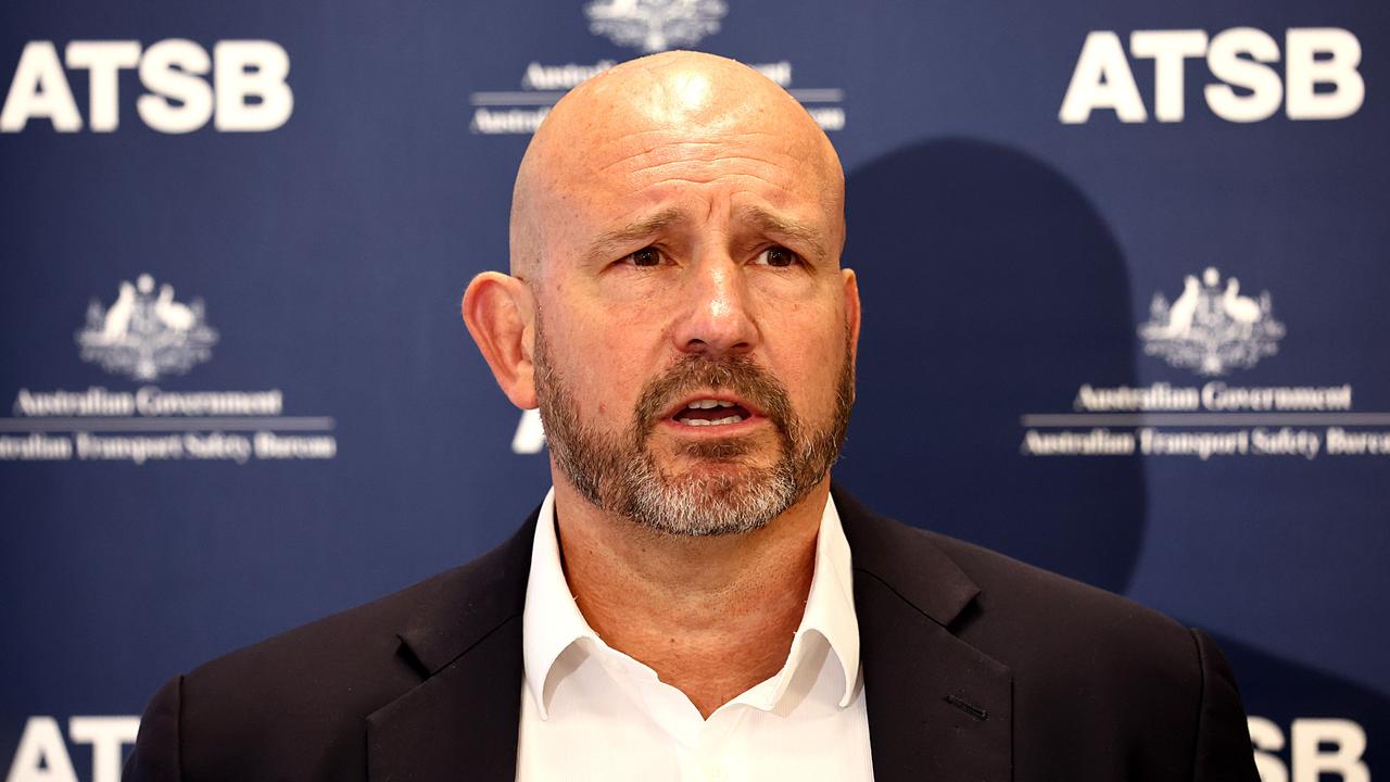 Australian Transport Safety Bureau chief Angus Mitchell