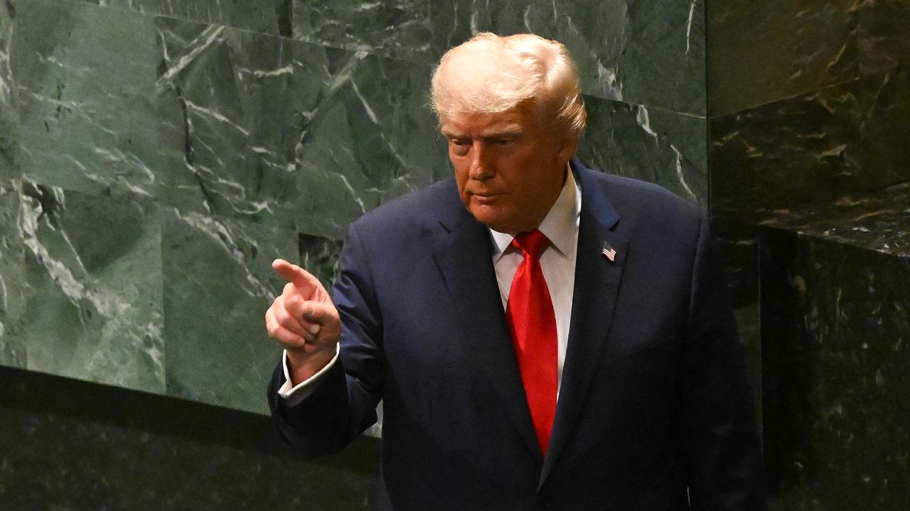US President Donald Trump