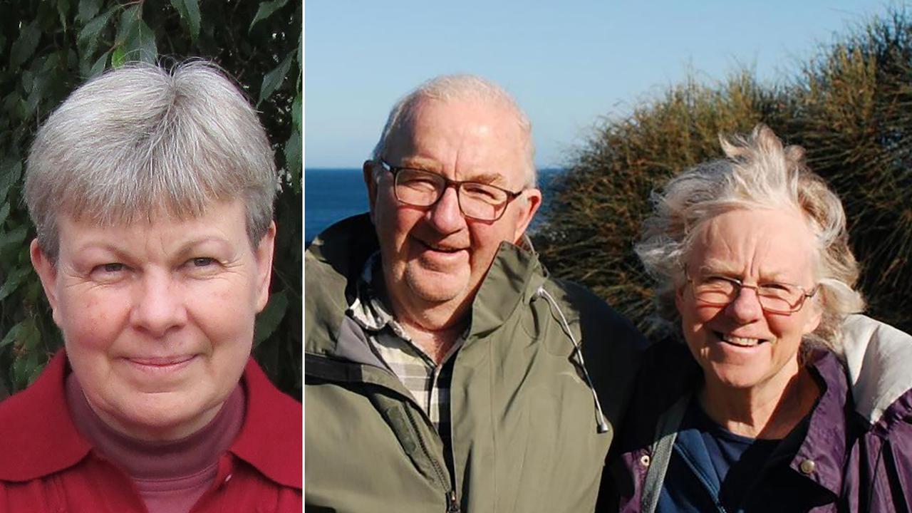 Heather Wilkinson, and Don and Gail Patterson (file)