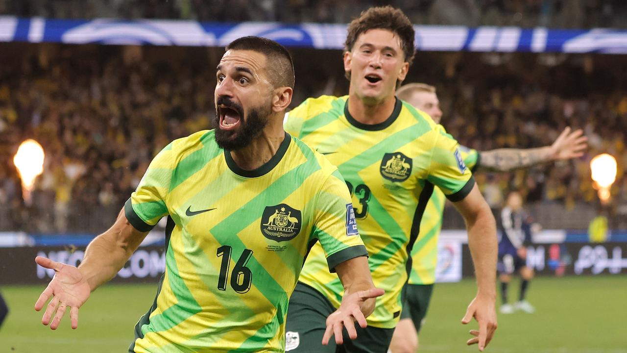 Aziz Behich of the Socceroos