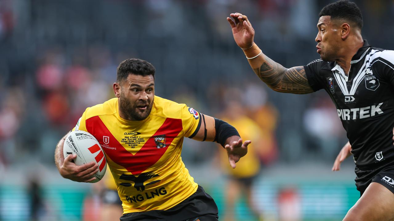 Rhyse Martin playing for the PNG Kumuls (file image)