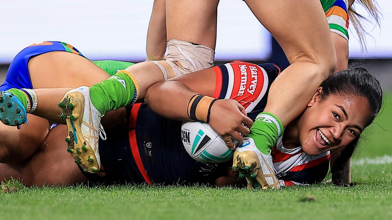 Eliza Lopamaua of the Roosters