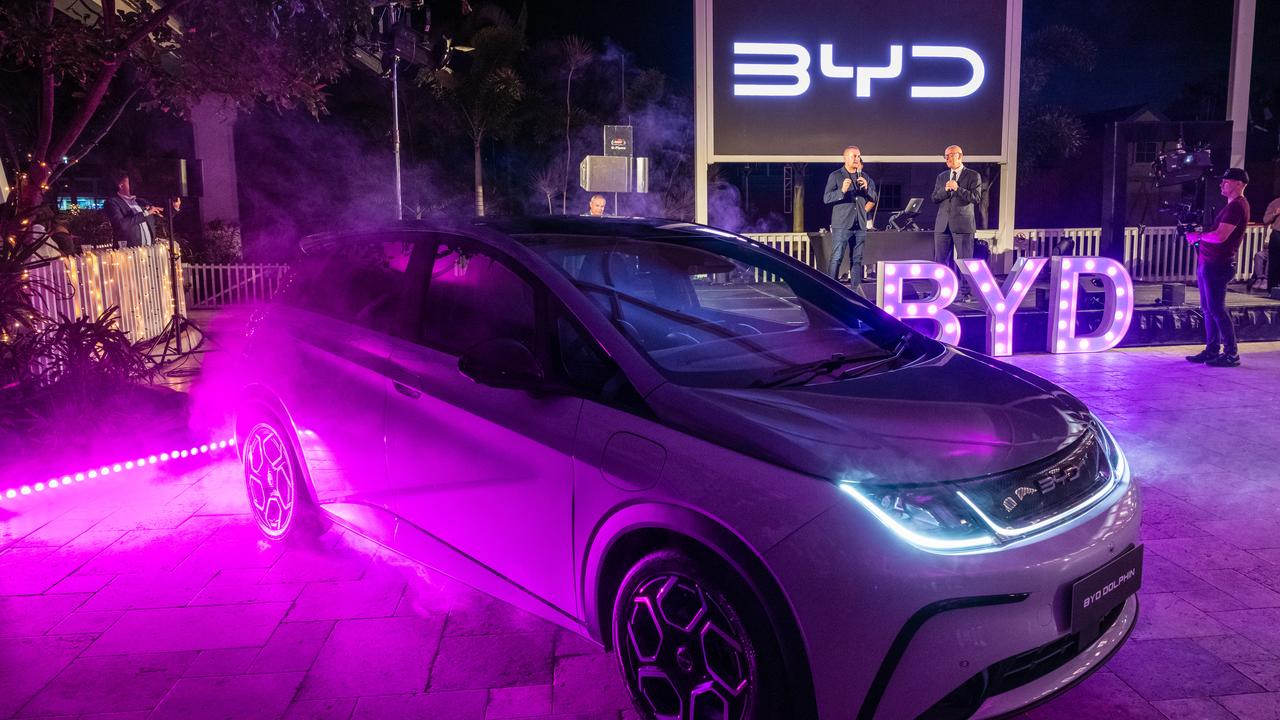 A BYD vehicle (file image)