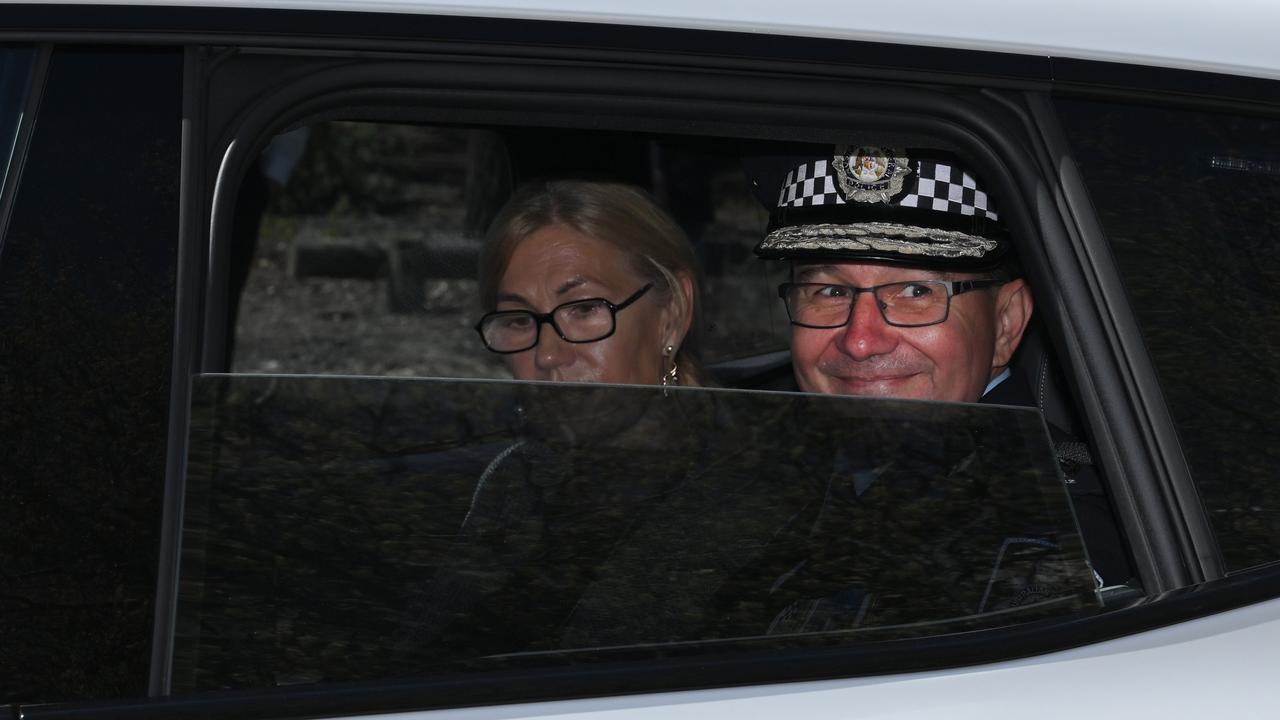 Commissioner Reece Kershaw and wife Michelle