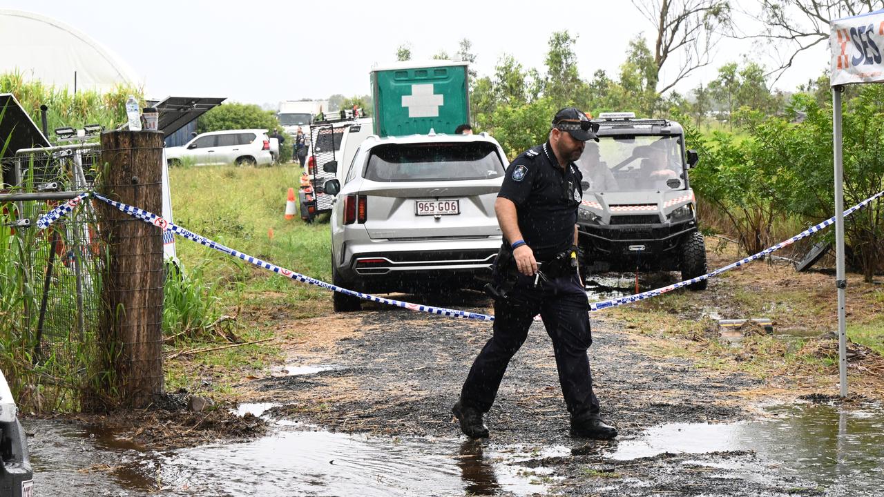 Police at the crime scene (file)
