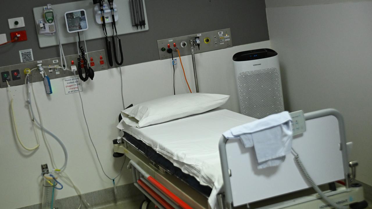 Generic image of a hospital bed (file image)