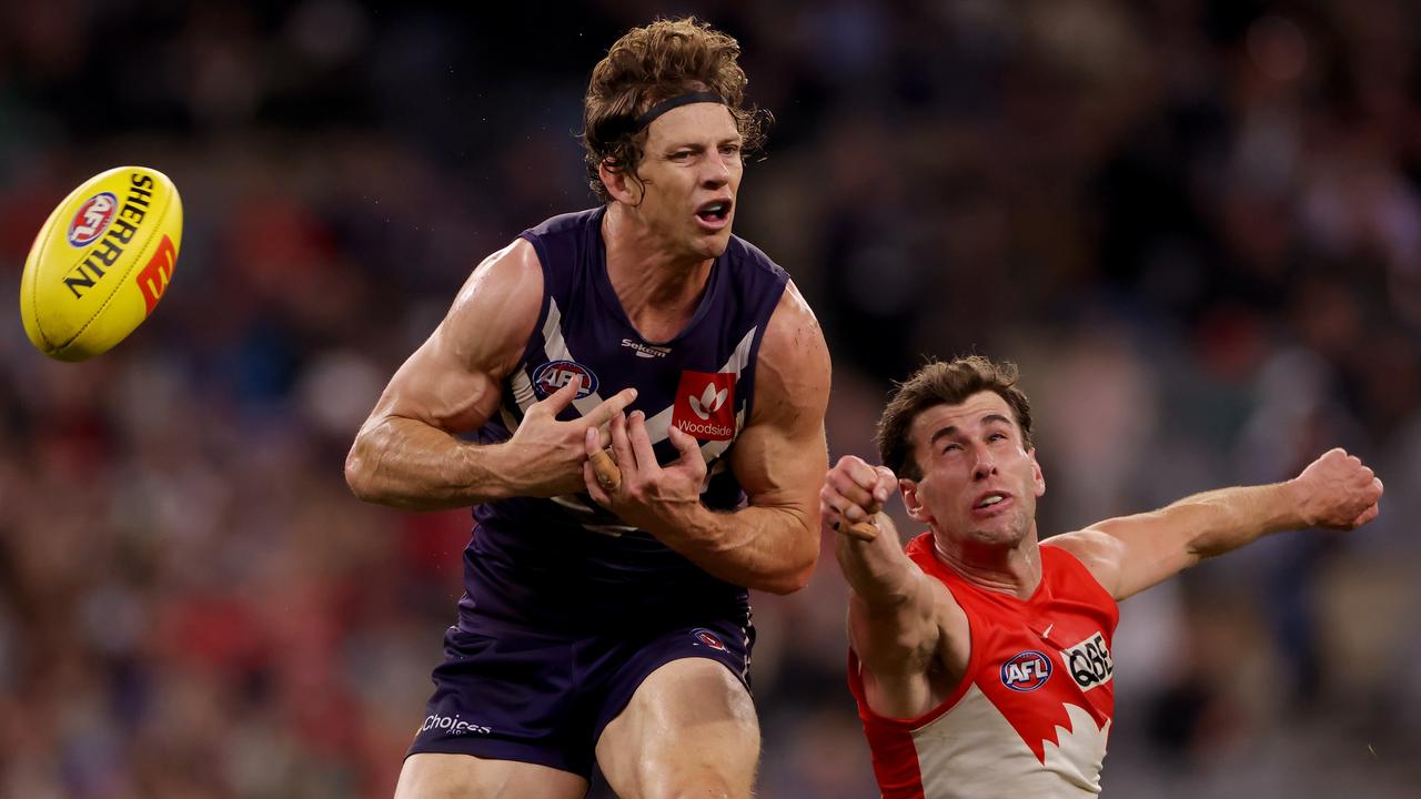 Nat Fyfe of the Dockers