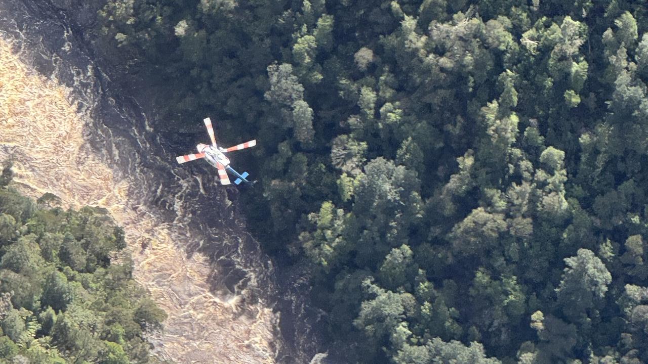 Search and rescue at the Franklin River, Tasmania