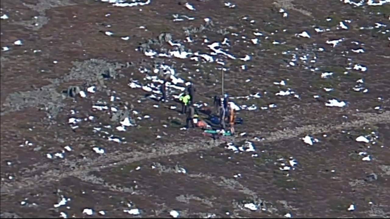 Recovery efforts on Mount Bogong, Victoria