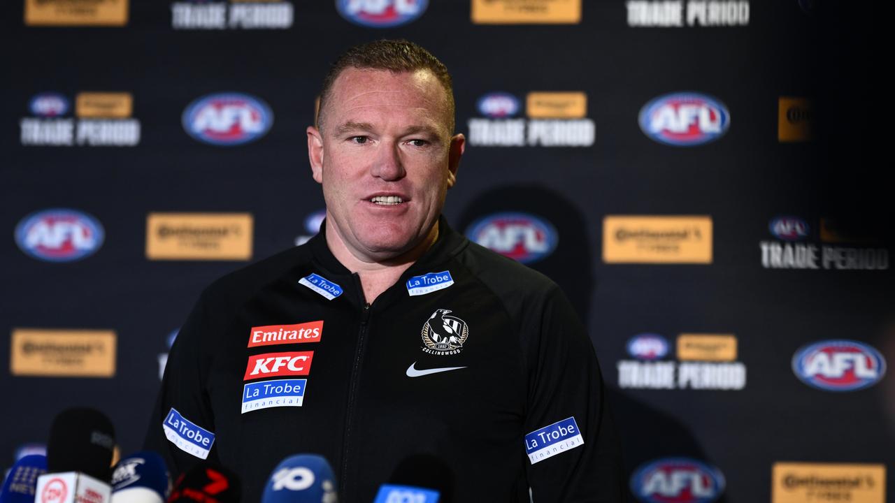 Collingwood list manager Justin Leppitsch