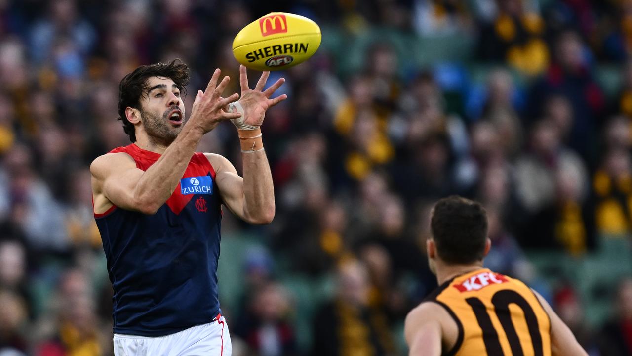 Melbourne midfielder Christian Petracca