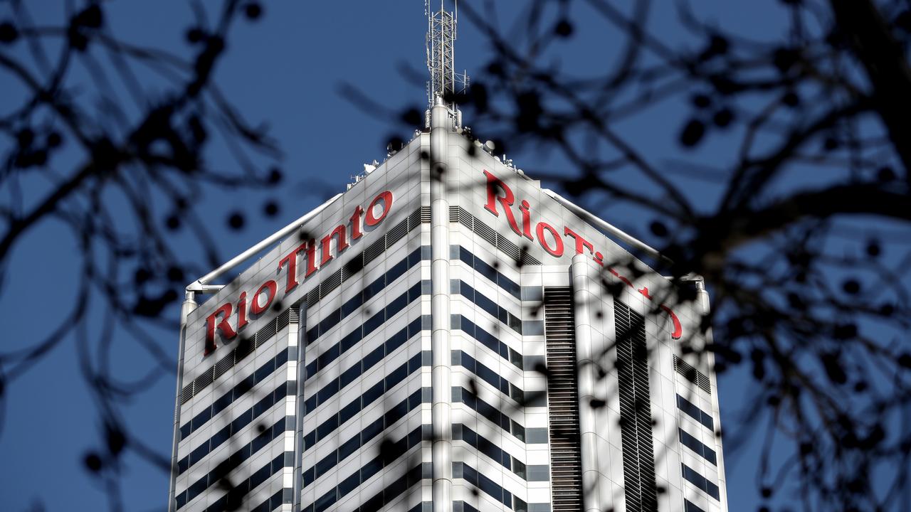 The Rio Tinto building in Perth (file image)