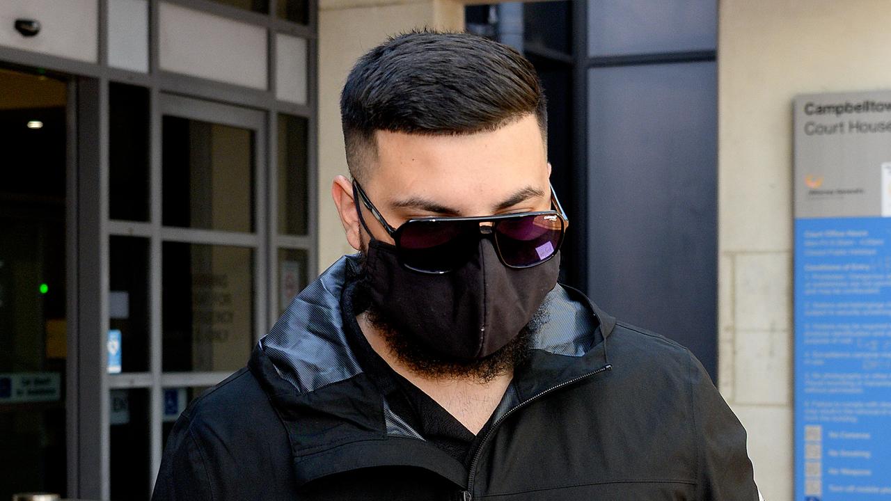 Adam Abdul-Hamid leaves Campbelltown Local Court