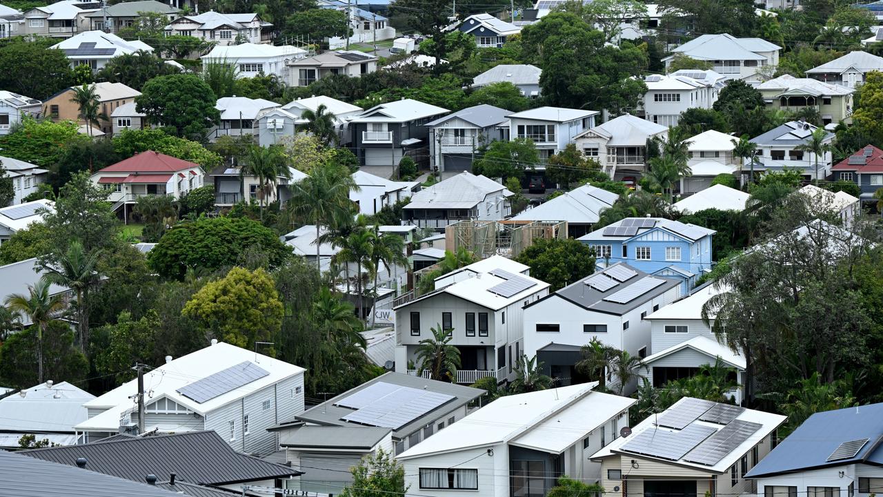 Residential homes in a suburb (file image)
