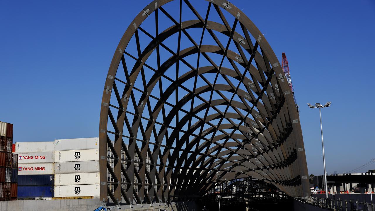 The West Gate Tunnel construction