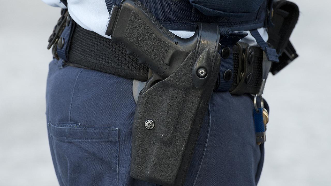 A Queensland Police officer's gun