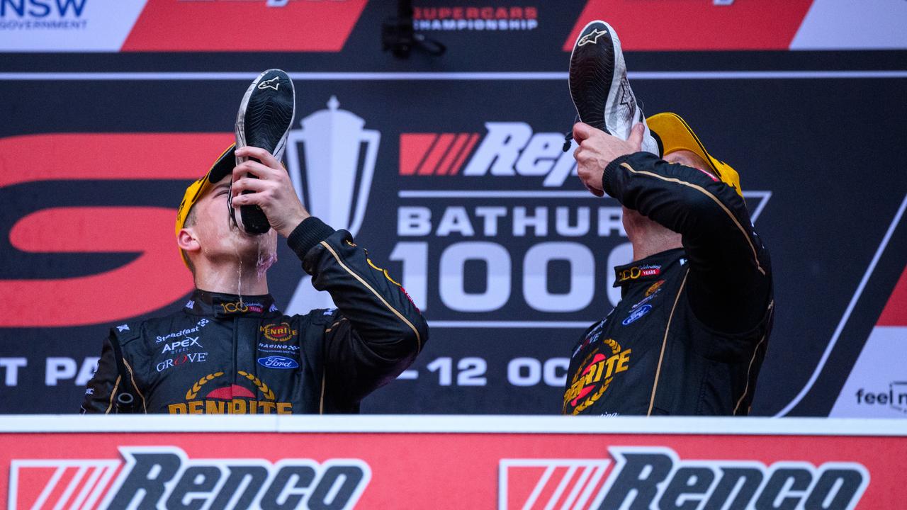 (L-R) Matt Payne and Garth Tander.