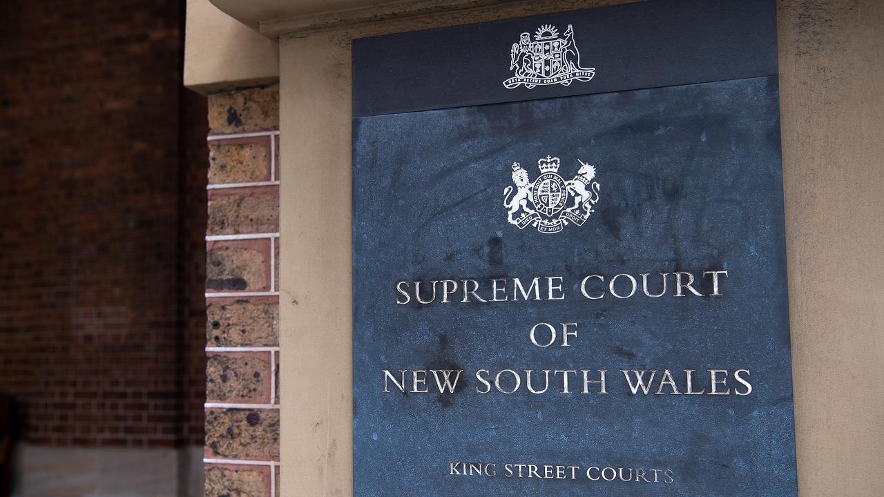 Court signage (file)