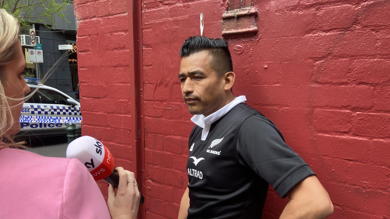 Hotel guest Humberto Aguilar