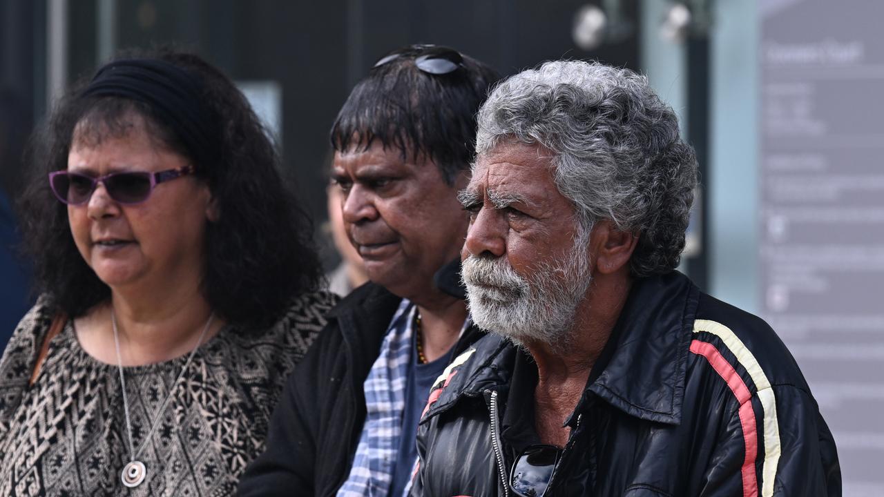 Don Craigie (right) with family and friends (file)