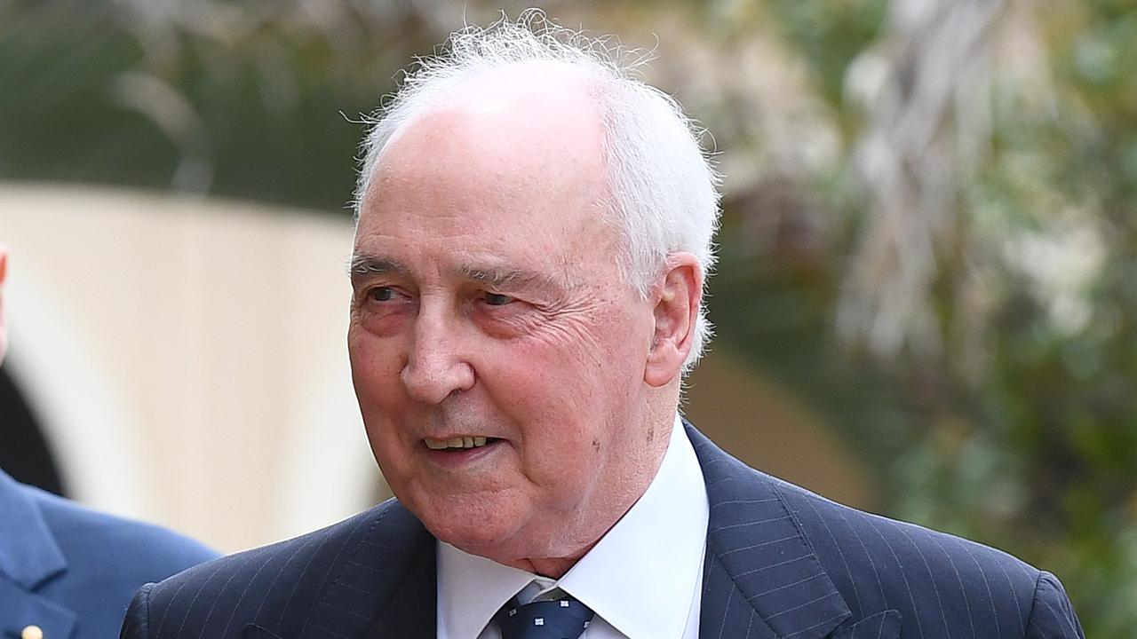 Former Prime Minister Paul Keating