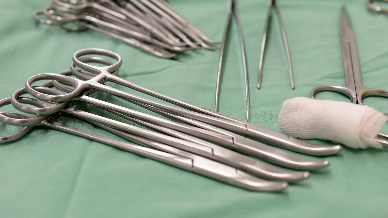 Surgical equipment at Liverpool Hospital, Sydney