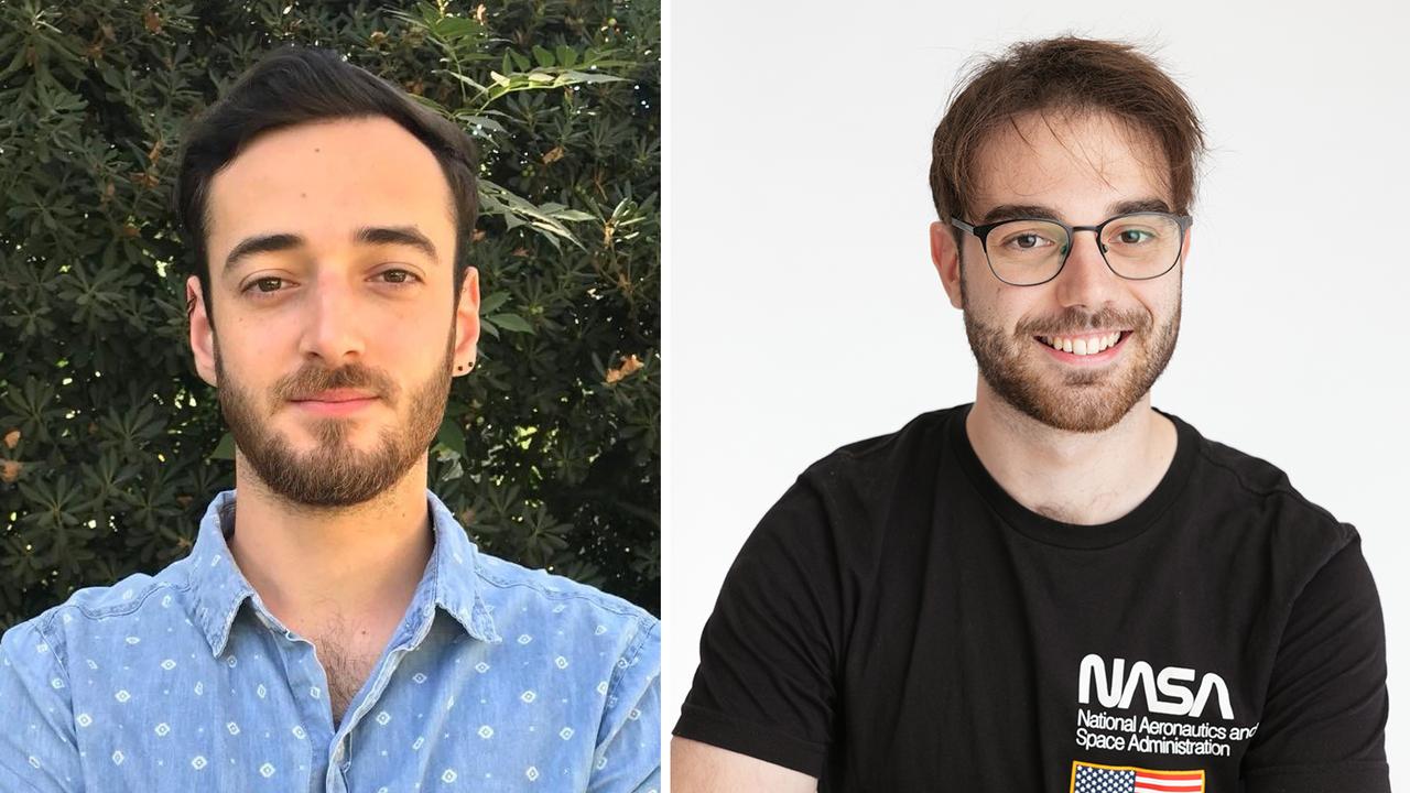 University of Sydney students Louis Desdoigts and Max Charles
