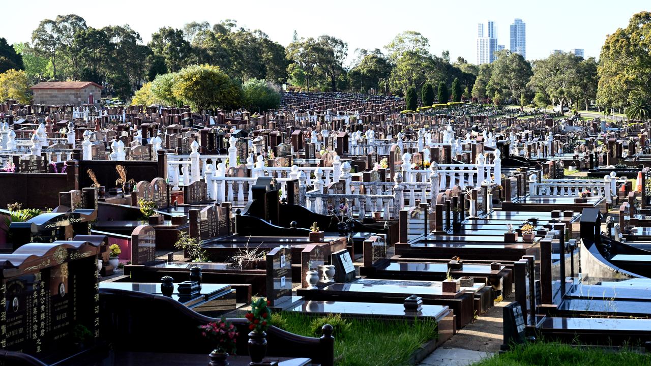A general view of Rookwood Cemetery