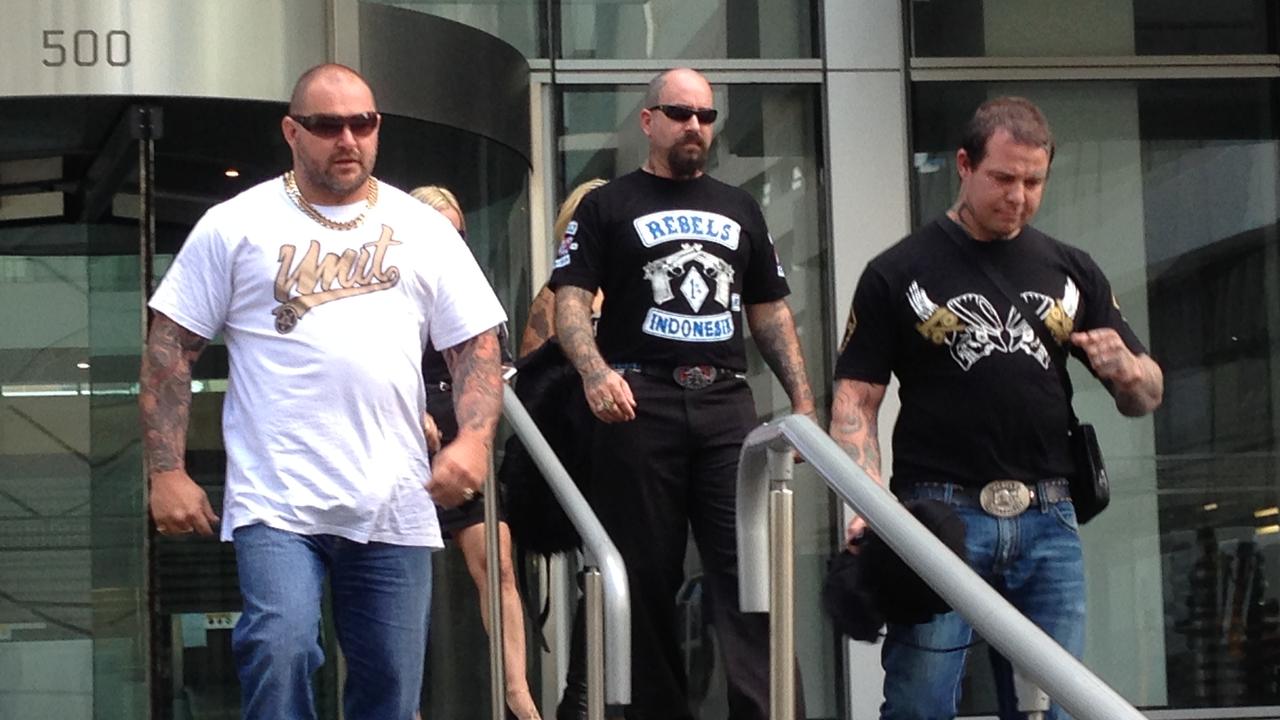 David James Pye (right) leaves the Perth District Court in 2013