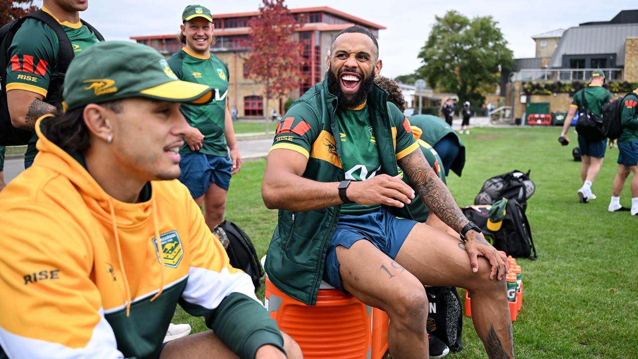 Tino Fa'asuamaleaui and Josh Addo-Carr