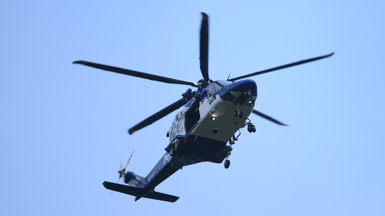 Police helicopter