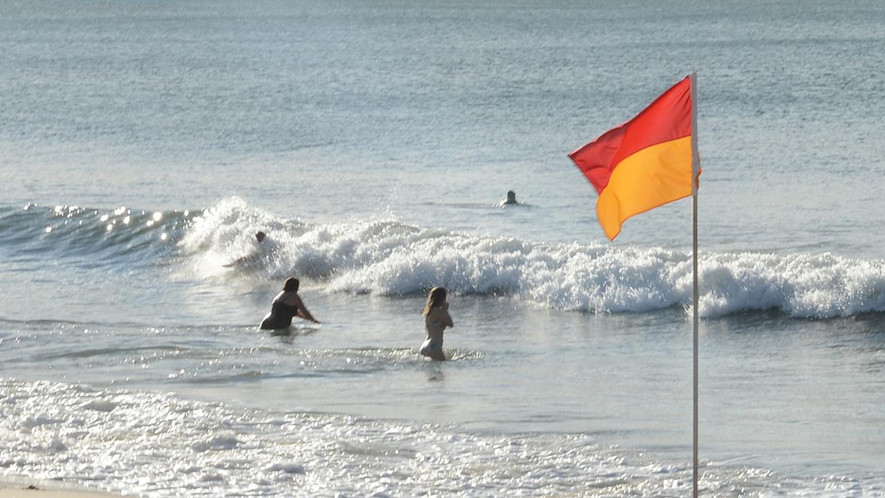 Beachgoers
