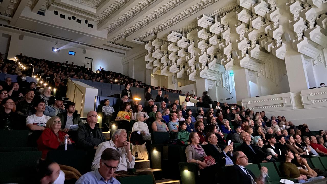 The Standing Together For Public Housing public forum in Melbourne